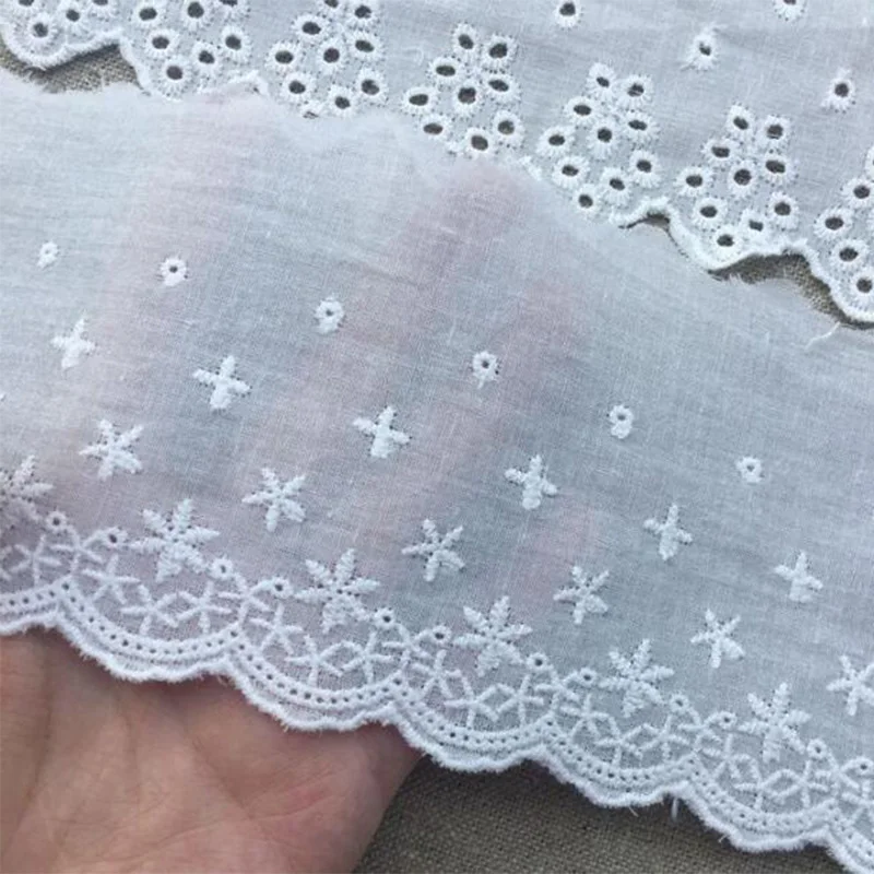 Buy 1 Yard Pearl Beaded Lace Trim Mesh Lace Ribbon Fabric Clothes  Decoration Wedding Dress Collar Sleeve Lace Applique Crafts Online - 360  Digitizing - Embroidery Designs