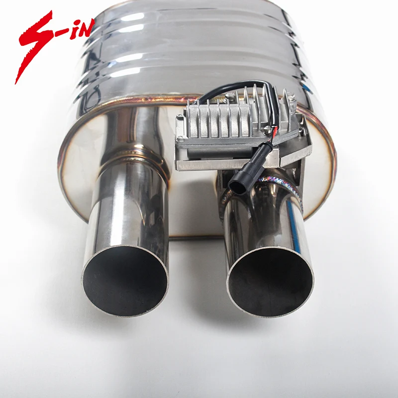 Глушитель клапана Выпускной вырез глушитель s Электрический клапан звуковой