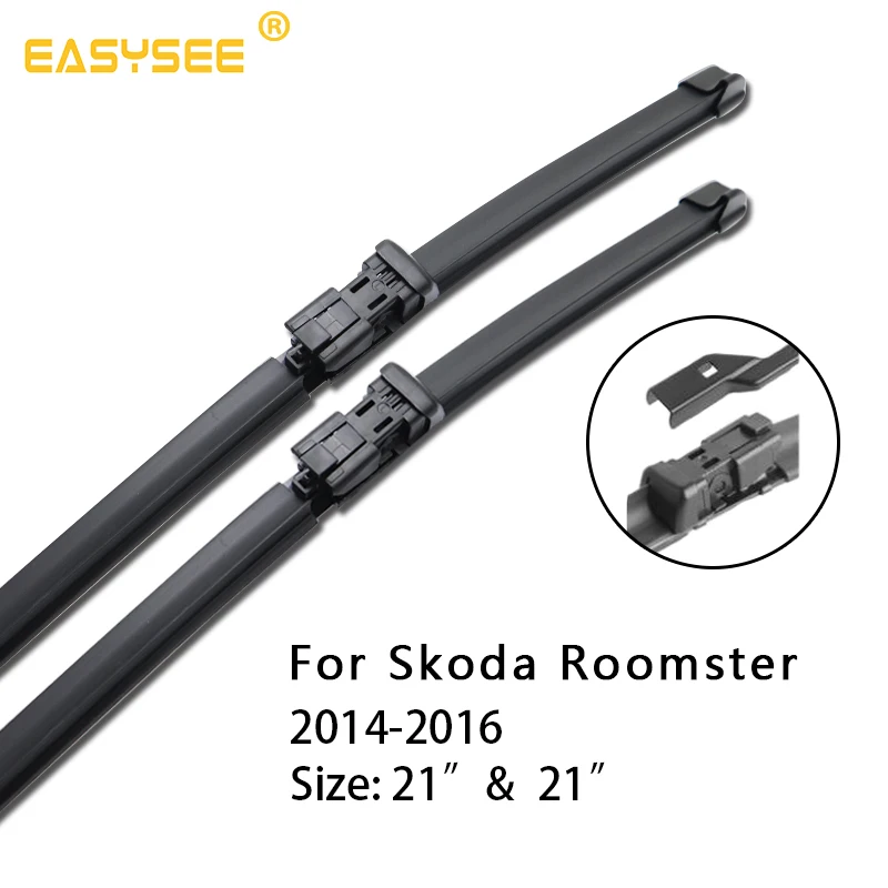 Стеклоочистители ветрового стекла для Skoda Roomster 2"& 21" кнопочный переключатель 2006 2007 2008 2009 2010 2011 2012 2013