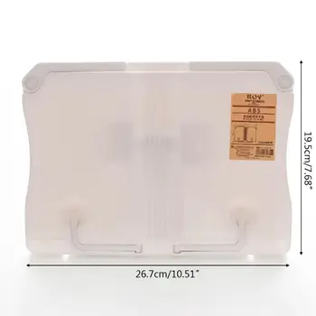 

Portable Reading Book Stand Folding Shelf Organizer Holder Music Score Recipe L41F