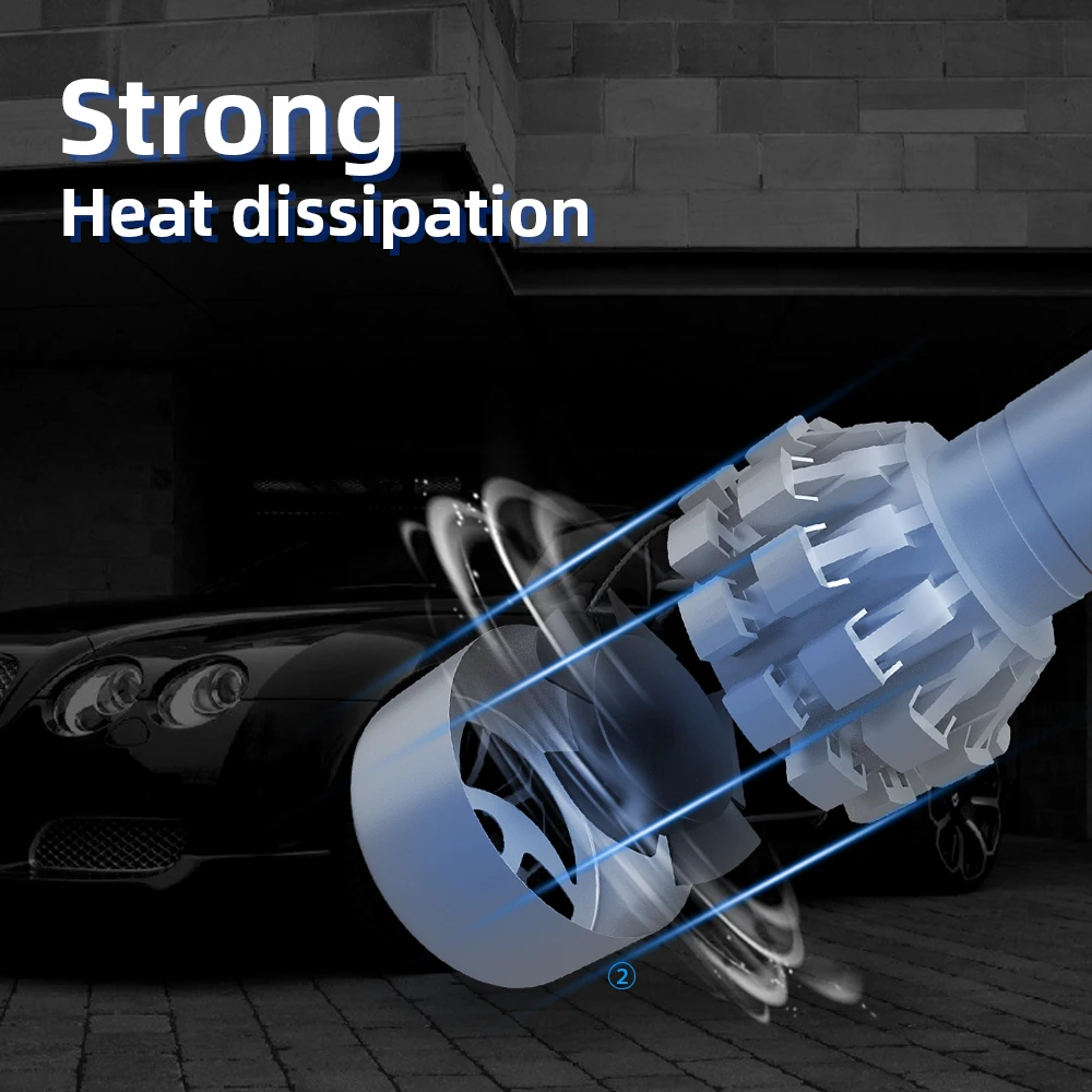 Автомобильные фары H7 светодиодные H4 Фары H1 HB3 HB4 лампы для авто H11 H8 9005 9006