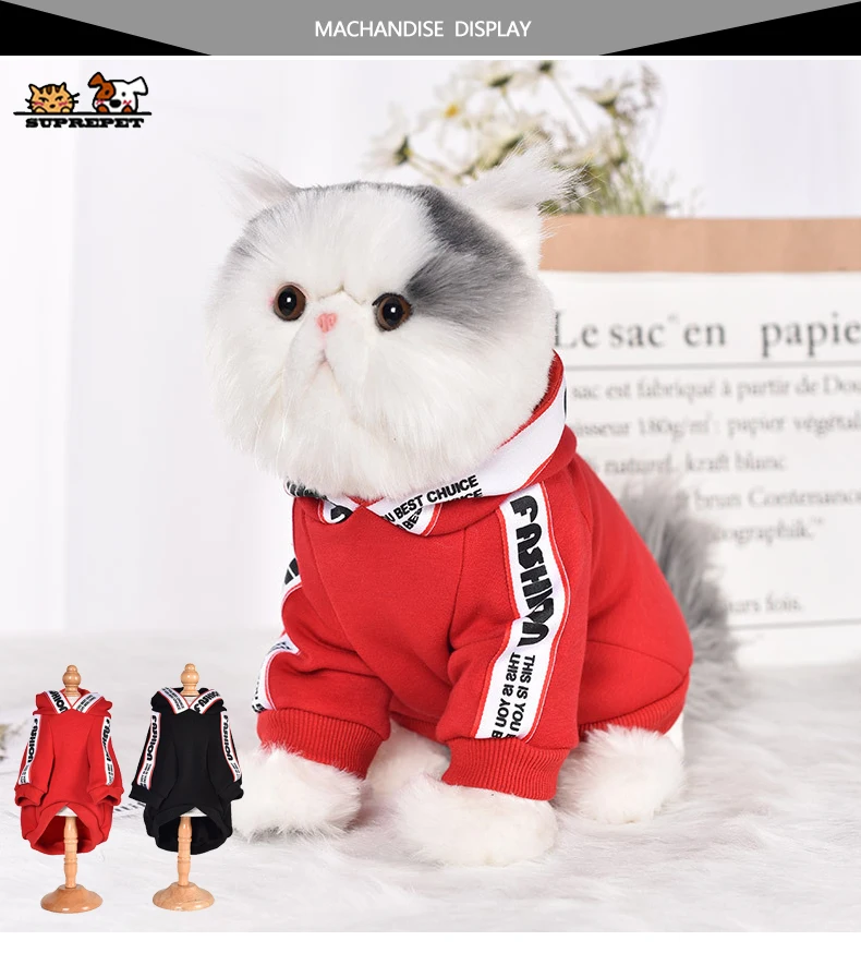 Одежда для собак и кошек SUPREPET, худи для кошек, худи для собак, одежда для маленьких кошек, зимняя крутая одежда для кошек, ropa para gatos