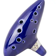 100 Pcs Legend of Zelda Ocarina 12 Hole Alto C with Song Book