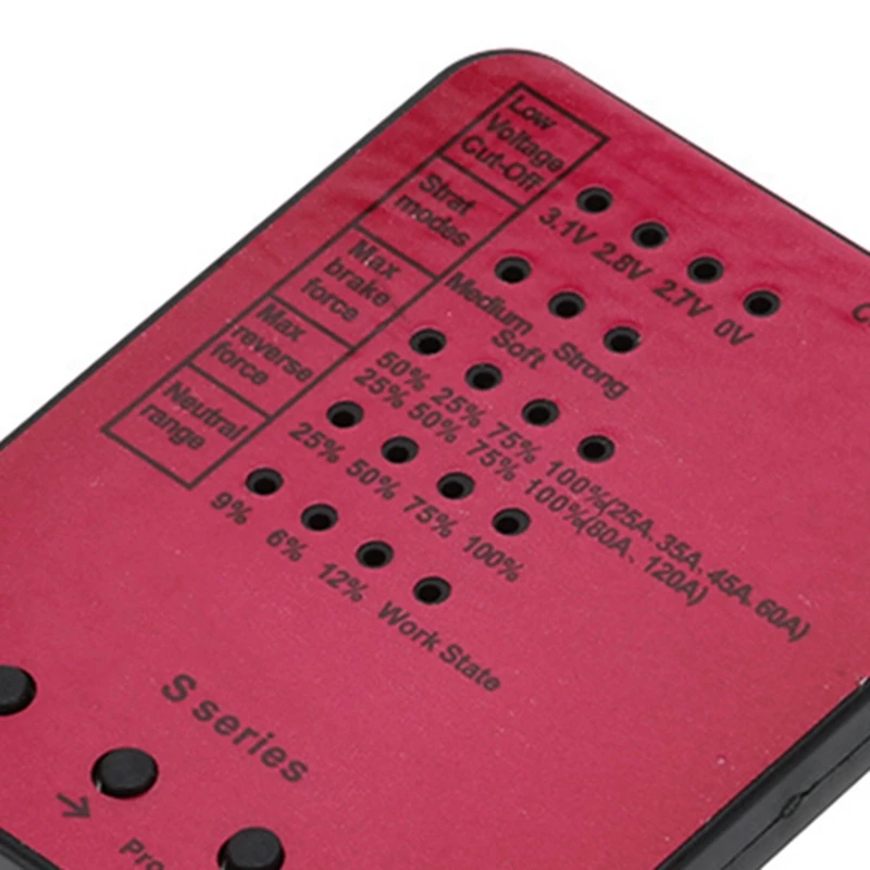 Новая карта программирования для 45A/120A Rc автомобиля Esc Бесщеточный электронный регулятор скорости