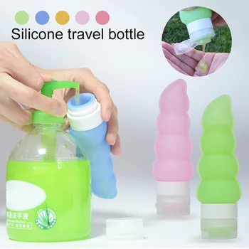 

60ML Silicone Travel Bottle Leak-proof Portable Cartoon Bottling Container Cosmetic Shampoo Travel Bottling Bottle