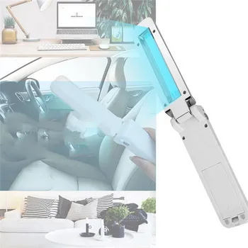 

Portable UV Germicidal Lamp Handhold Ultraviolet Disinfection Light for Home Travel Office Sterilization Use
