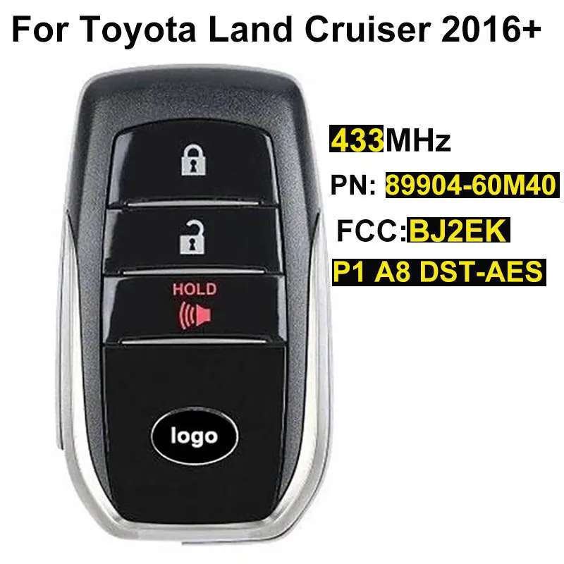 ネット売筋品 Cn 3ボタンスマート車のキーフォブトヨタランドクルーザー16用 433車のリモコンfcc Bj2ek P1 A8 Dst Aes 904 60m40 人気特販 Debruintrain Com ネット売筋品 Cn 3ボタンスマート車のキーフォブトヨタランドクルーザー16用 433車のリモコンfcc Bj2ek P1 A8 Dst Aes 904 60m40 人気特販 Debruintrain Com