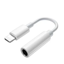 

2PCS Lighting To 3.5 Jack Audio Adapter For IPhone X XR XS 11 12 Pro Max Plus SE Earphones Connector Stereo Music Adapter Cable