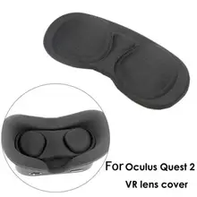 Vr lente anti risco caso para oculus quest 2 vr lente capa protetora à prova de poeira lente tampa para oculus quest2 vr acessórios