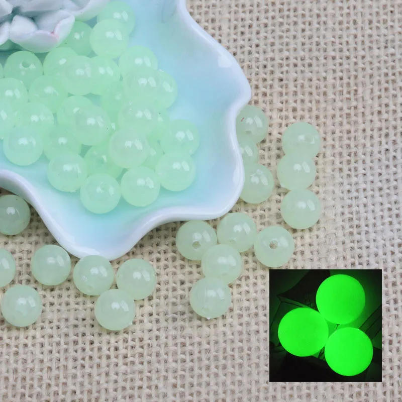 Acrylic Beads Bracelets Jewelry Necklace-Making Multicolour Large Children for 50pcs/Lot