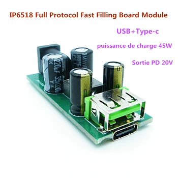 

QC3.0FCP BC1.2PD, IP6518 Full Protocol Fast Filling Board Module free shipping