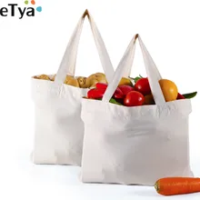 ETya Большая вместительная женская сумка для покупок Складная Женская эко-сумка из хлопка многоразовая сумка для супермаркета Сумка-тележка для Покупок Сумка