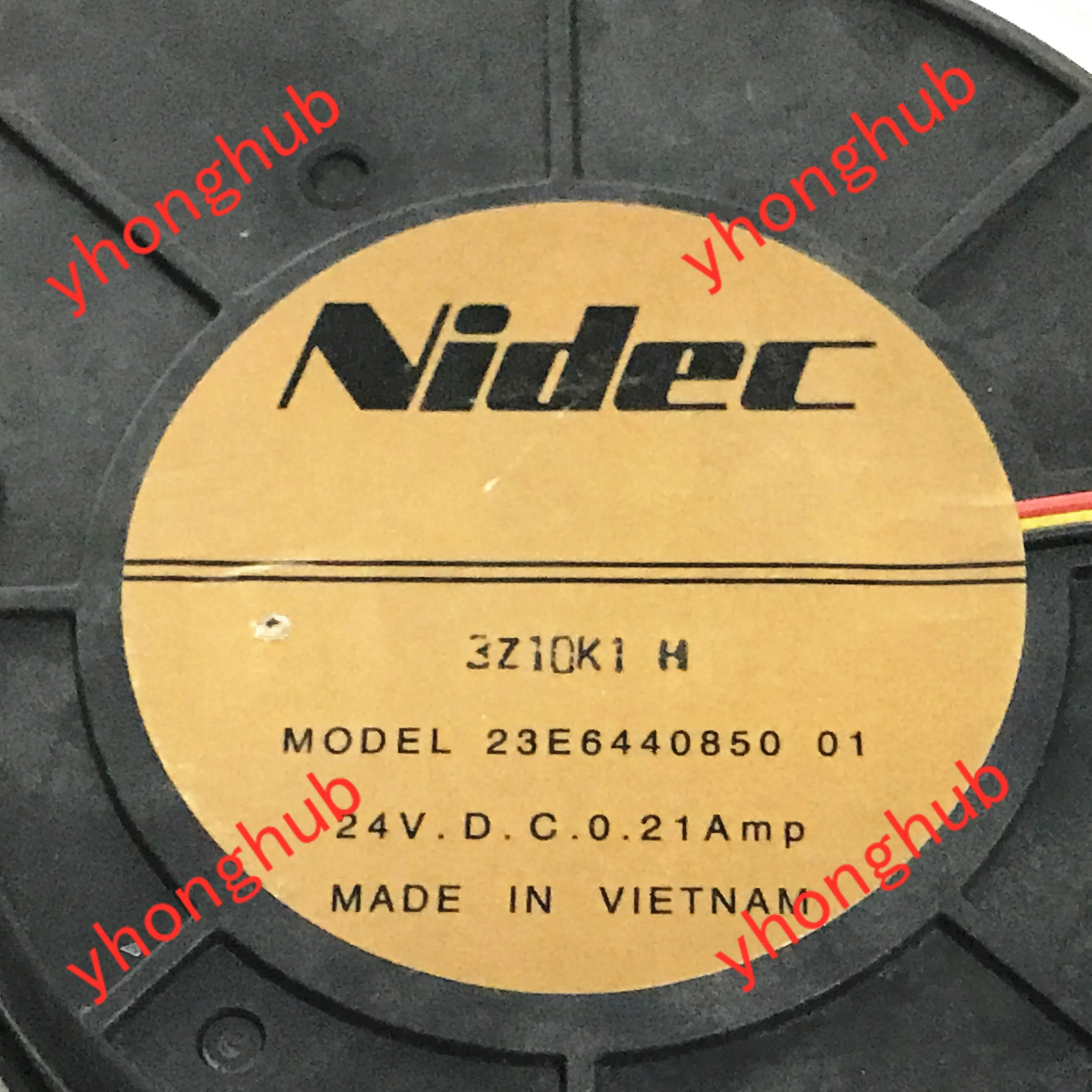 Nidec 23E6440850 01 DC 24V 0.21A 75x75x15 мм 3 провода Сервер вентилятор охлаждения
