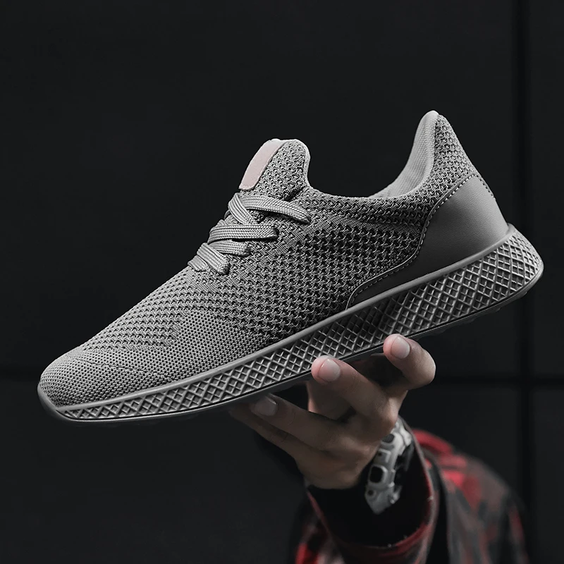 grey color sports shoes