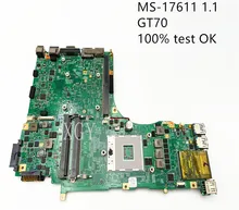 

Original For MSI GT70 Laptop Motherboard MS-17611 MS-1761 VER: 1.1 100% Tested Fast Ship