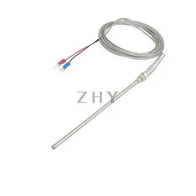 

K Type 150mm x 5mm Temperature Controller Earth Thermocouple Probe 3 Meters