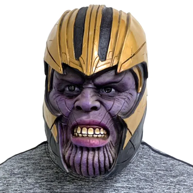 

Avengers 4 Final Battle THANOS Thanos Latex Mask Halloween Cosplay Related Products Deluxe Edition