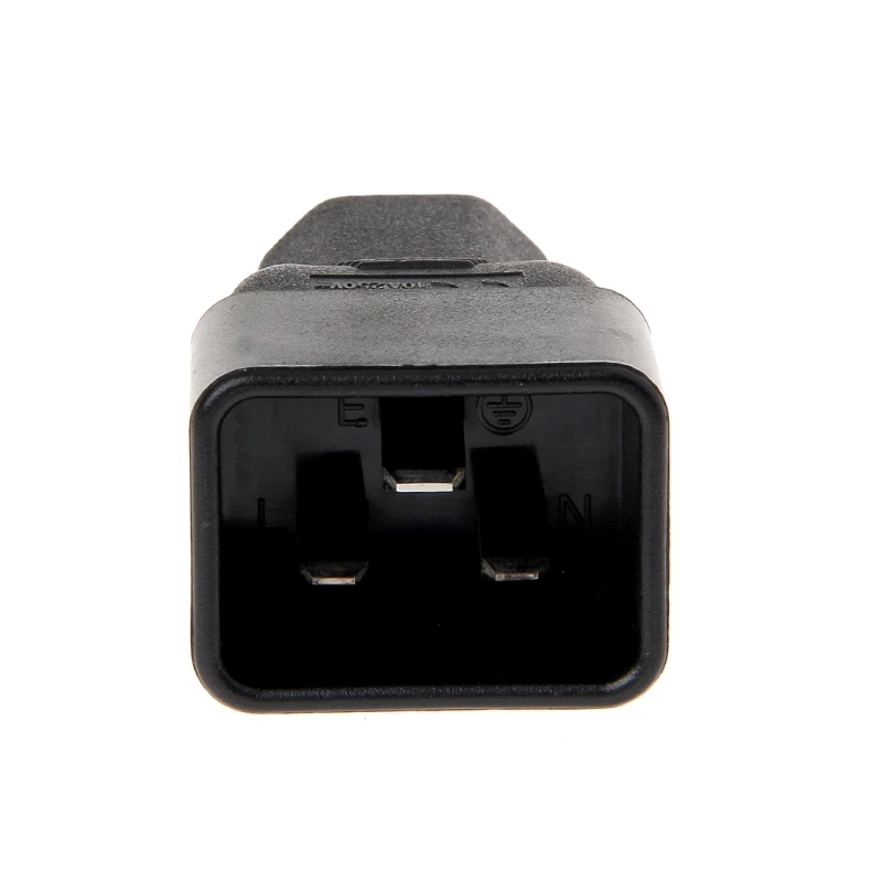 IEC 320 C20 3-контактный разъем для C13 3-Pin гнездовой разъем Питание конвертер адаптер AXYF