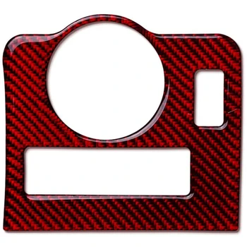 

Carbon Fiber head light lamp Switch Button Cover Decoration Sticker, Interior Sticker, for Ford Mustang 2009-2013