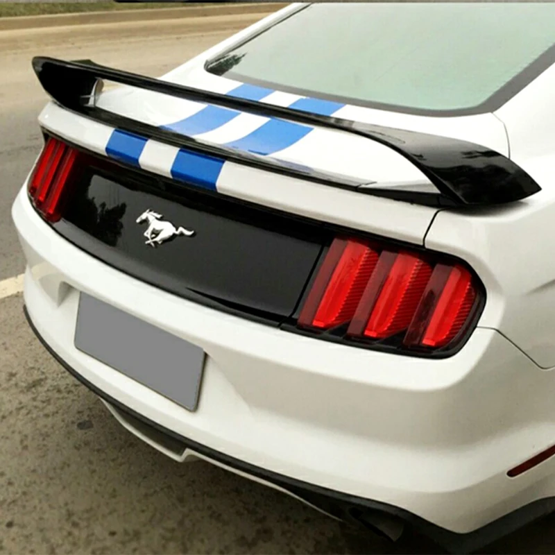 Высокопрочный и качественный материал ABS для Ford Mustang 4 segment GT спойлер заднего крыла