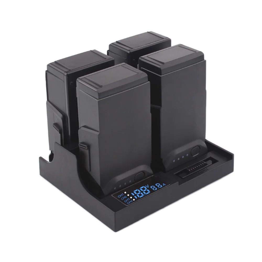 

For Mavic Air Battery Charging Hub With LED Display 4in1 Parallel Charger Board for DJI MAVIC AIR Camera Drone Accessory