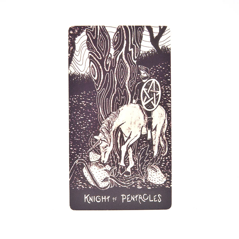  79 Pcs English Luggage Tarot Light Visions Cards For Family Party Games Playing Card Entertainment 