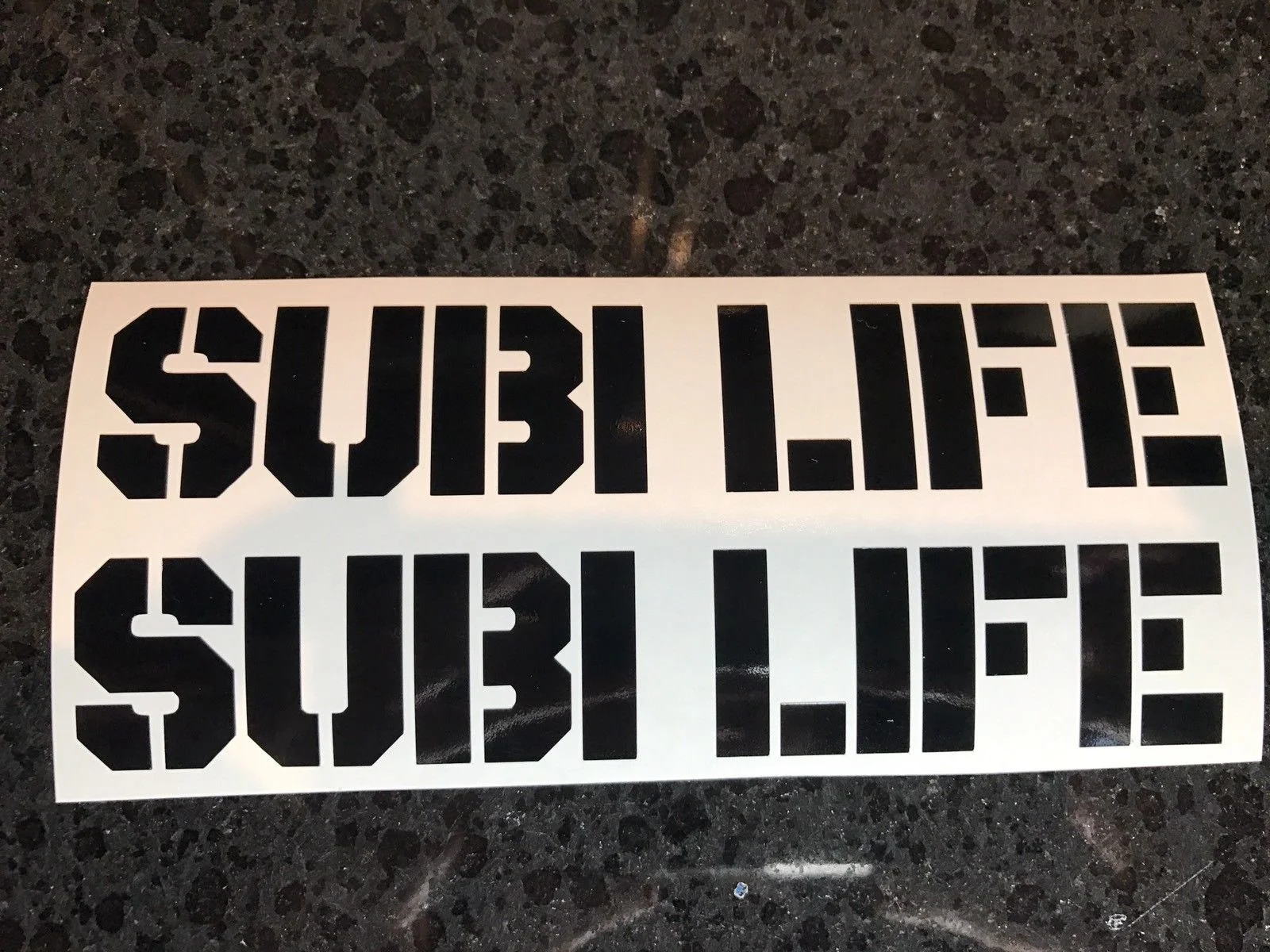 Для (2 шт.) X2 6 &quotSubi Life виниловая наклейка WRX STI цвета EJ205 Blobeye Hawkeye|Наклейки на