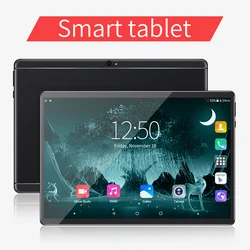 Tablette PC de 10.1 pouces MTK6753 Octa Core, processeur Android 9.0, 1280x800 IPS, 2 go de RAM 32 go de ROM, WiFi, double carte SIM, double caméra, GPS 