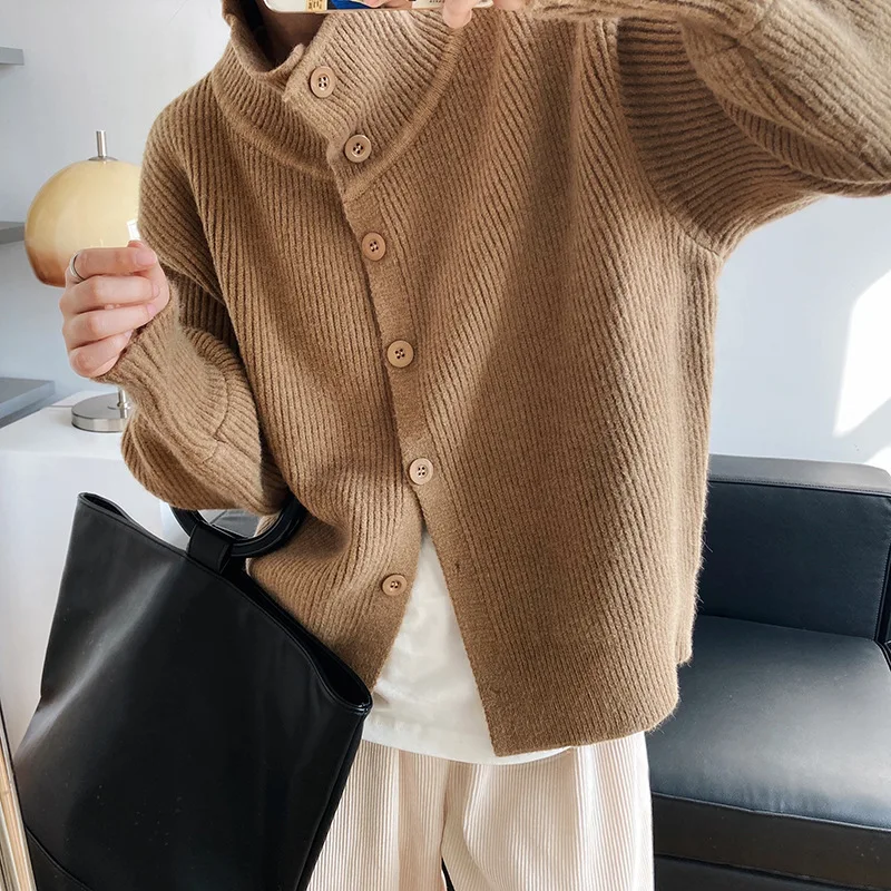 Mooirue Winter Women Knitted Caridgan Long Sleeve
