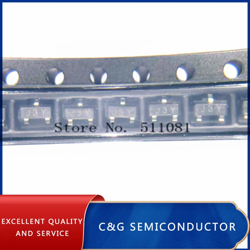 100PCS S8050 J3Y NPN SMD Transistor SOT-23
