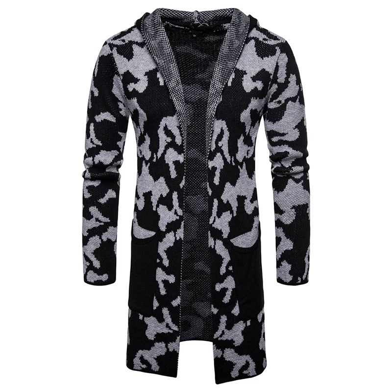 Fashion Men Casual Sweater coat mens slim fit Cardigan Winter Hooded Neck Quality Knitted Brand Male keep warm Sweaters Tops Fashion Men Casual Sweater coat mens slim fit Cardigan Winter Hooded Neck Quality Knitted Brand Male keep warm Sweaters Tops
