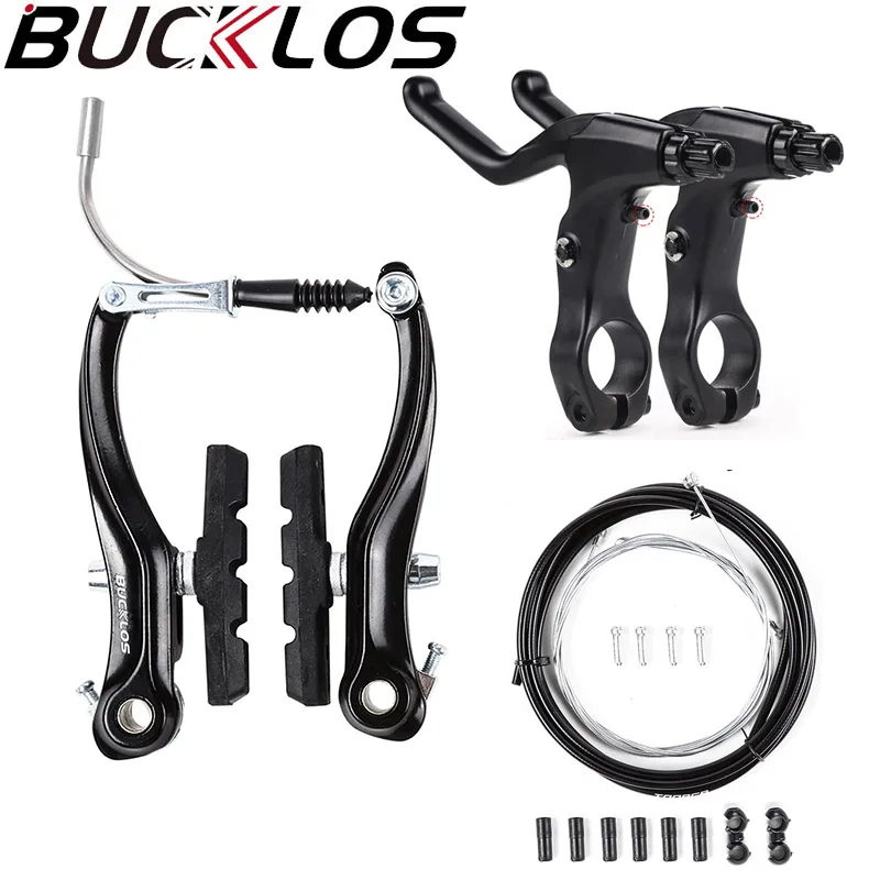 Bucklos Bike V Brake Caliper Set Road Mountain Bike Line Pull Brake