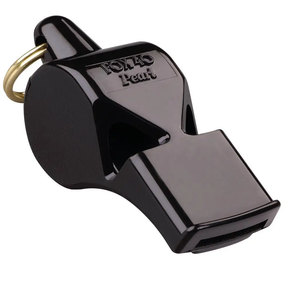 Fox40 Whistle 2-Chamber Pealess 90dB for Elderly Security and Child Safety
