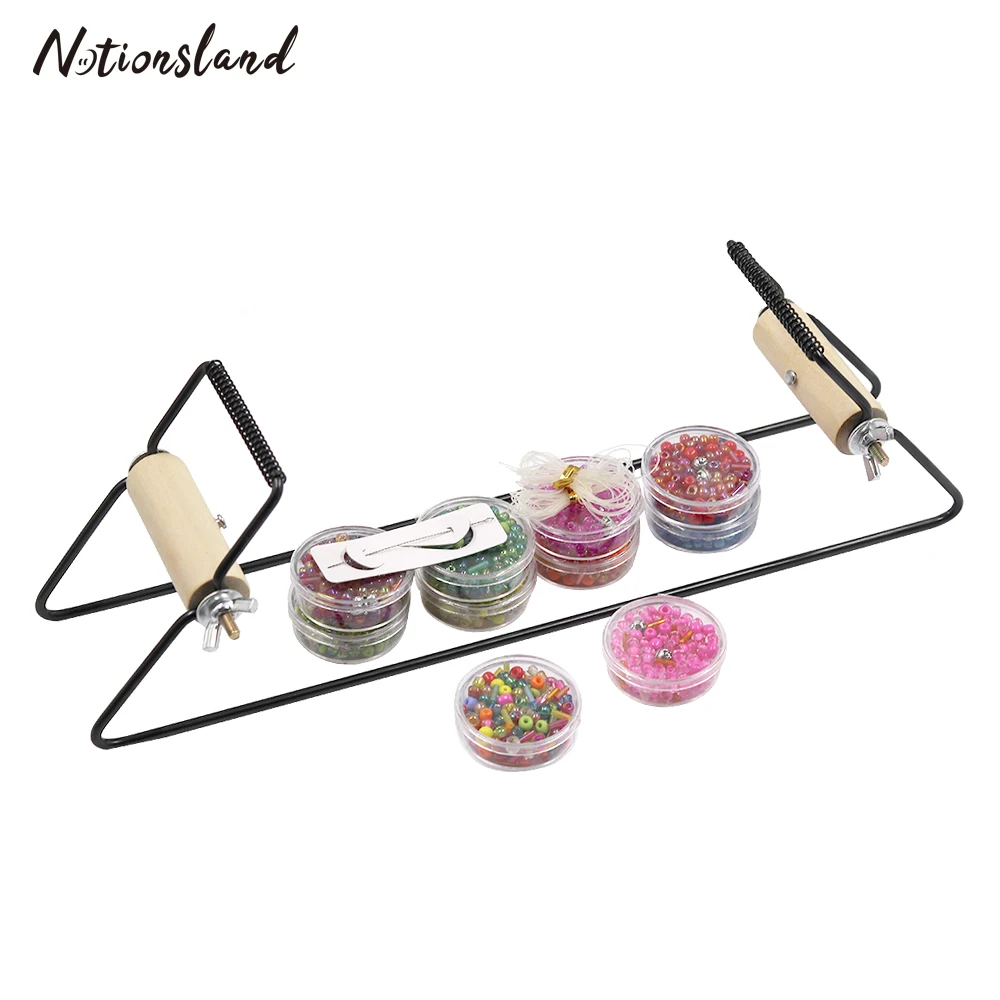 Stainless Steel Weaving Beading Loom Set Knitting Beading Loom Kit for