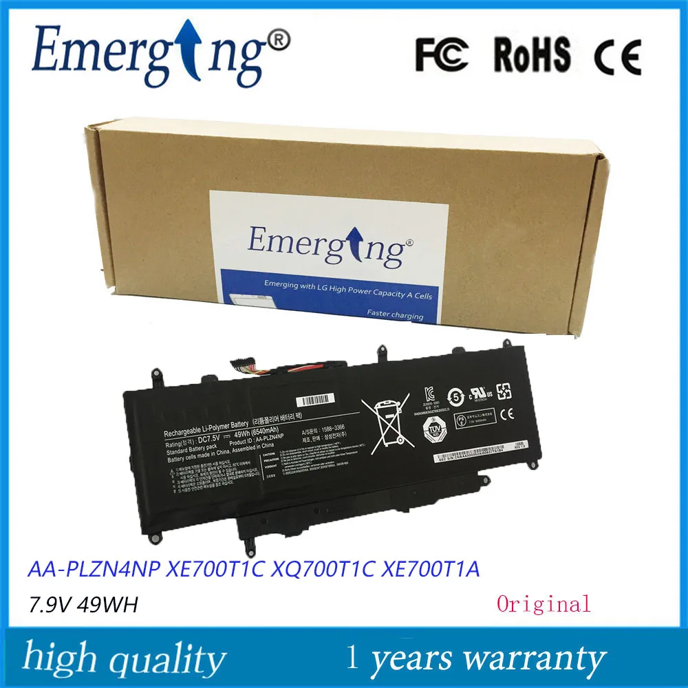 Новый оригинальный аккумулятор для ноутбука Samsung ATIV PRO AA PLZN4NP XE700T1C XQ700T1C A52 XE700T1A 7 5