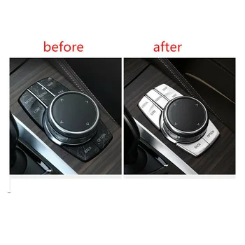 

Parts Button Trim Interior Inner Silver Console Multimedia Accessories