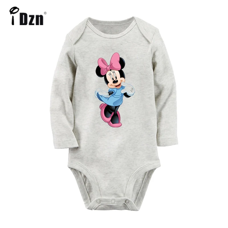 ieBabyG3013C Милый комбинезон для новорожденных с рисунком мышки, утки, собаки, комбинезон с длинными рукавами для малышей, рождественский подарок - Цвет: ieBabyG3013C