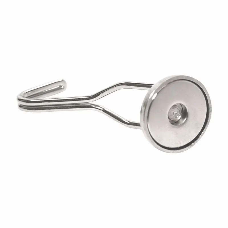 Hook 14kg 14kg Vertical Pull Force Hooks Rotating Magnetic Hangers Hanger Suction Rotatable Strong Cabinet Flexible Magnet