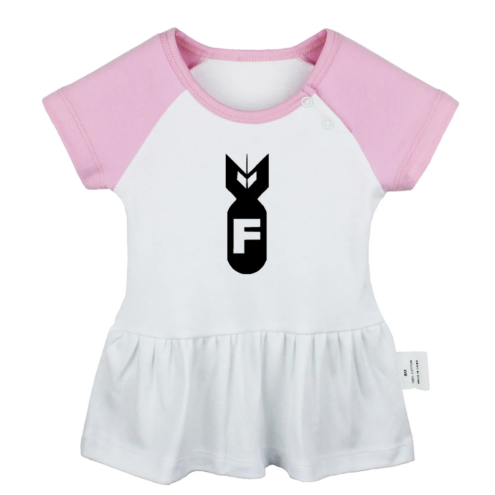 F Bomb Faith Hope Love Awareness Field Of Dreams Georgia Peach Design Newborn Baby Girls Dresses Toddler Infant Cotton Clothes Dresses Aliexpress