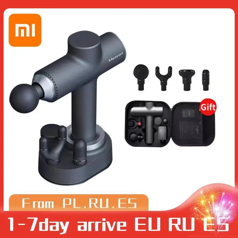 Массажный пистолет Xiaomi Meavon умный портативный Электрический массажер для