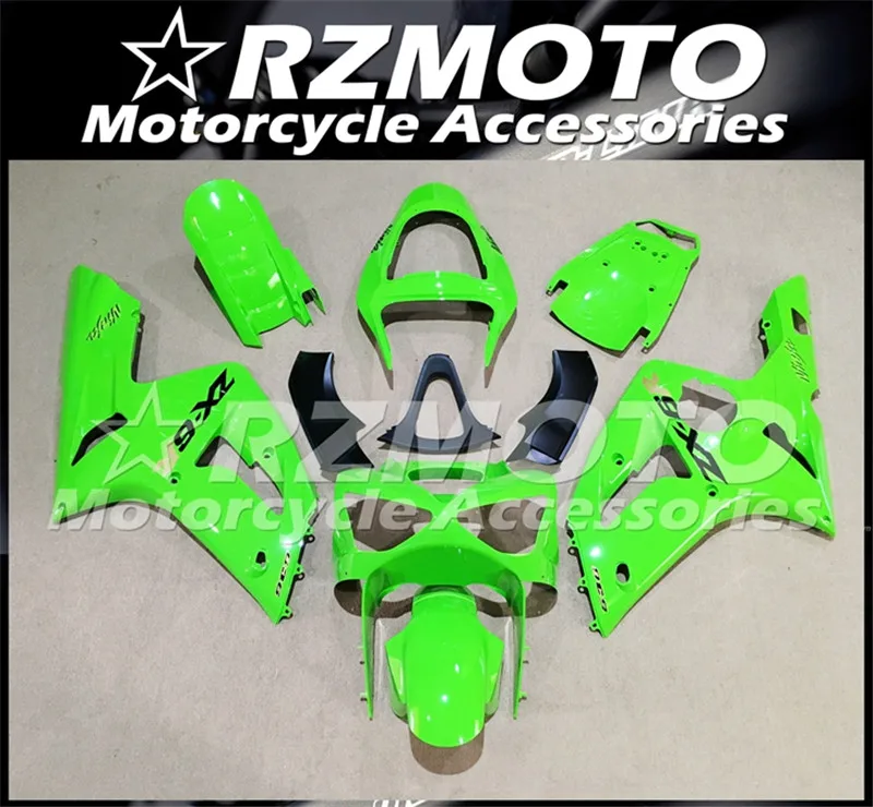 Мотоциклетный обтекатель abs Подходит для Kawasaki ZX6R 636 ZX-6R 2003 2004 корпусные детали пресс-форм Магазин № 0353 - Цвет: All sorts of color