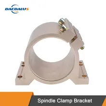 CNC зажим шпинделя 65 мм Монтажный кронштейн 80 мм зажим для ЧПУ мотор шпинделя 0.8KW 1.5KW фрезерный гравер машина