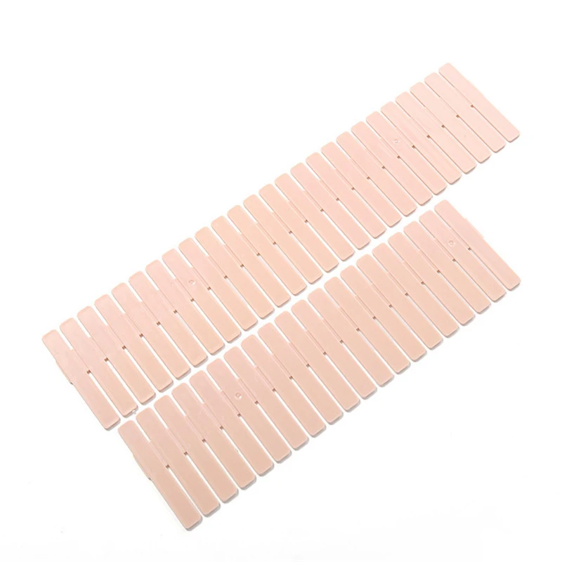 Kacuyelin 4 шт./компл. Пластик ящик-сетка, сделай сам Регулируемый PP одежда Разделитель различные товары для дома органайзер для хранения