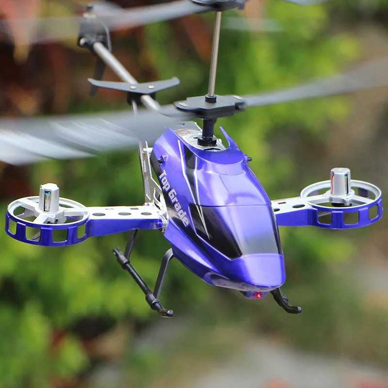 

Remote Control Aircraft Unmanned Helicopter Alloy CHILDREN'S Toy Model Drop-resistant Remote Control Sufficient Electric Aircraf