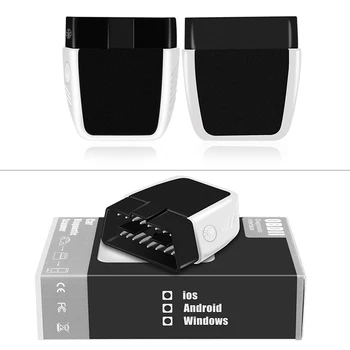 

Car Diagnostic Tools OBD Scanners ELM327 V2.2 OBD2 Bluetooth 4.0 For IOS Android Symbian Windows PC & J1850 Protocol