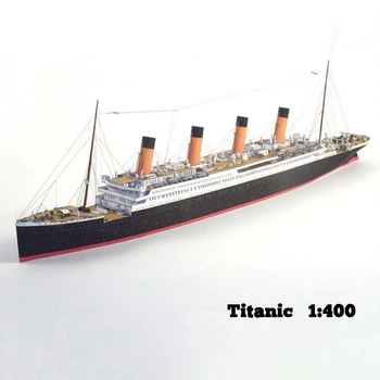 

1:400 DIY Handcraft Titanic Ship 3D Paper Model Sets Toys For Children Kids New