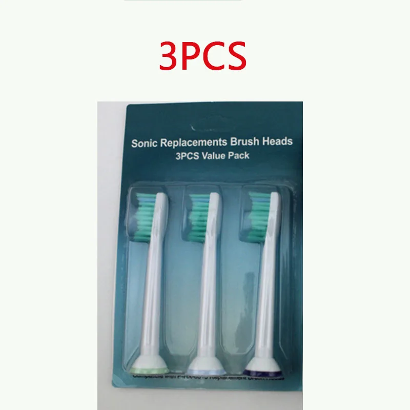 3 PCS Replacement Ultrasonic Toothbrush Heads Compatible for Philips Sonicare 6Pcs Sensitive Gum Care Sonic Electric Toothbrush Heads - Цвет: 3 PCS