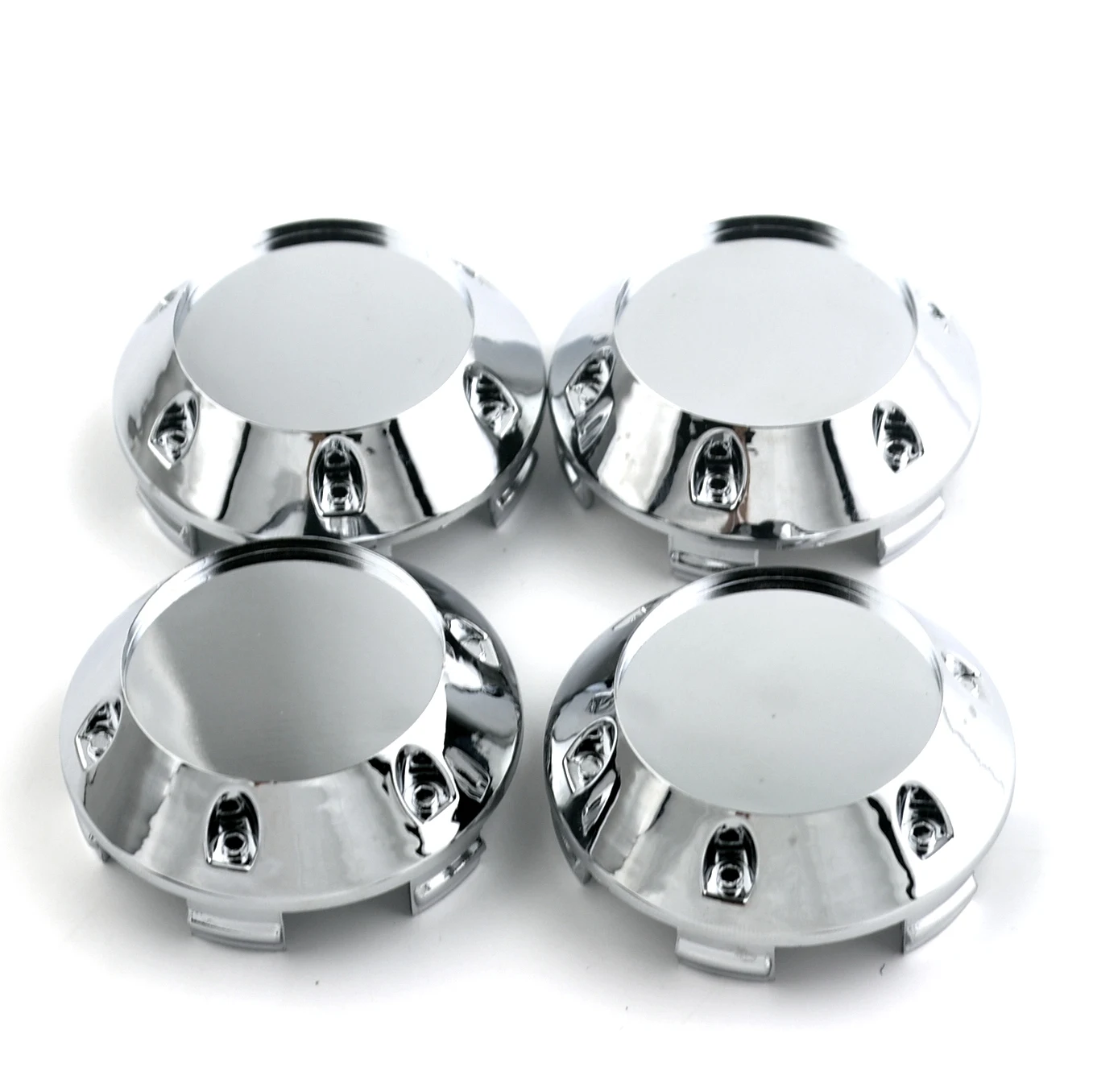 CFPerformance 4 Stück 59 mm/2,32 Zoll Außendurchmesser 56 mm/2,2 Zoll Innendurchmesser Felgenmittenkappe für NEX-O-Räder MK009 # 481K60 i40 16" Rad Reifen Felgennabenkappenabdeckung – Detail 5
