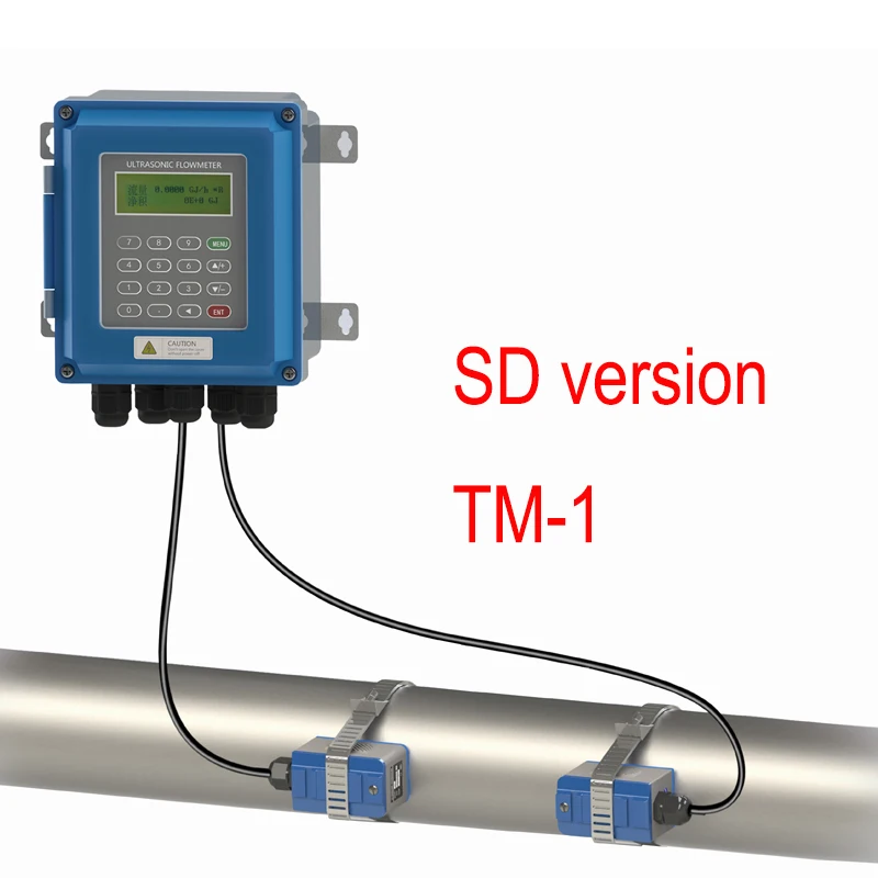 SD Версии TUF-2000B TM-1 (DN50mm-700mm) с данными памяти ультразвуковой для жидкости воды