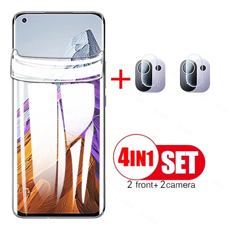 

for Xiaomi 11 Pro Hydrogel Film Poco X3 Pro NFC F3 M3 Camera lens glass Mi 11 Lite 11i Ultra 10T 10TPro 10TLite Screen Protector